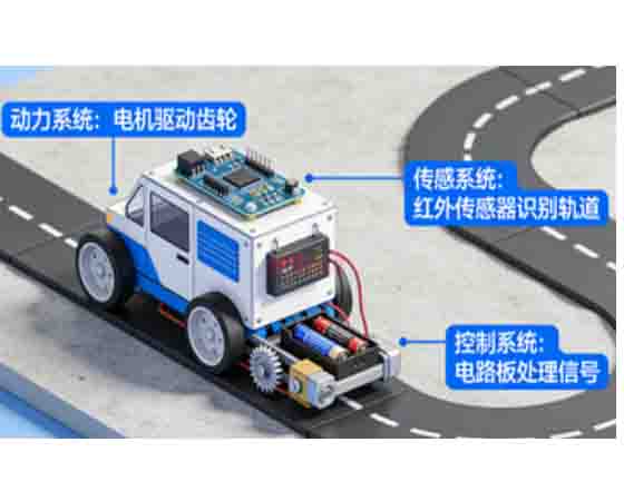 沙盘小车 移动原理教具