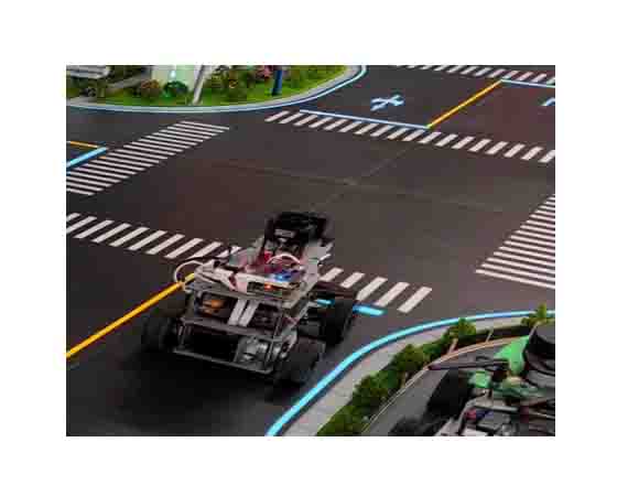 智能驾驶环境仿真实训装置沙盘