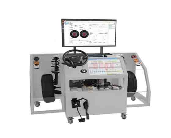 智能网联汽车安装与标定仿真实训教学系统