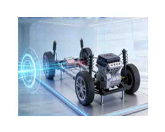 线控驱动制动数字孪生虚实一体教学实训平台